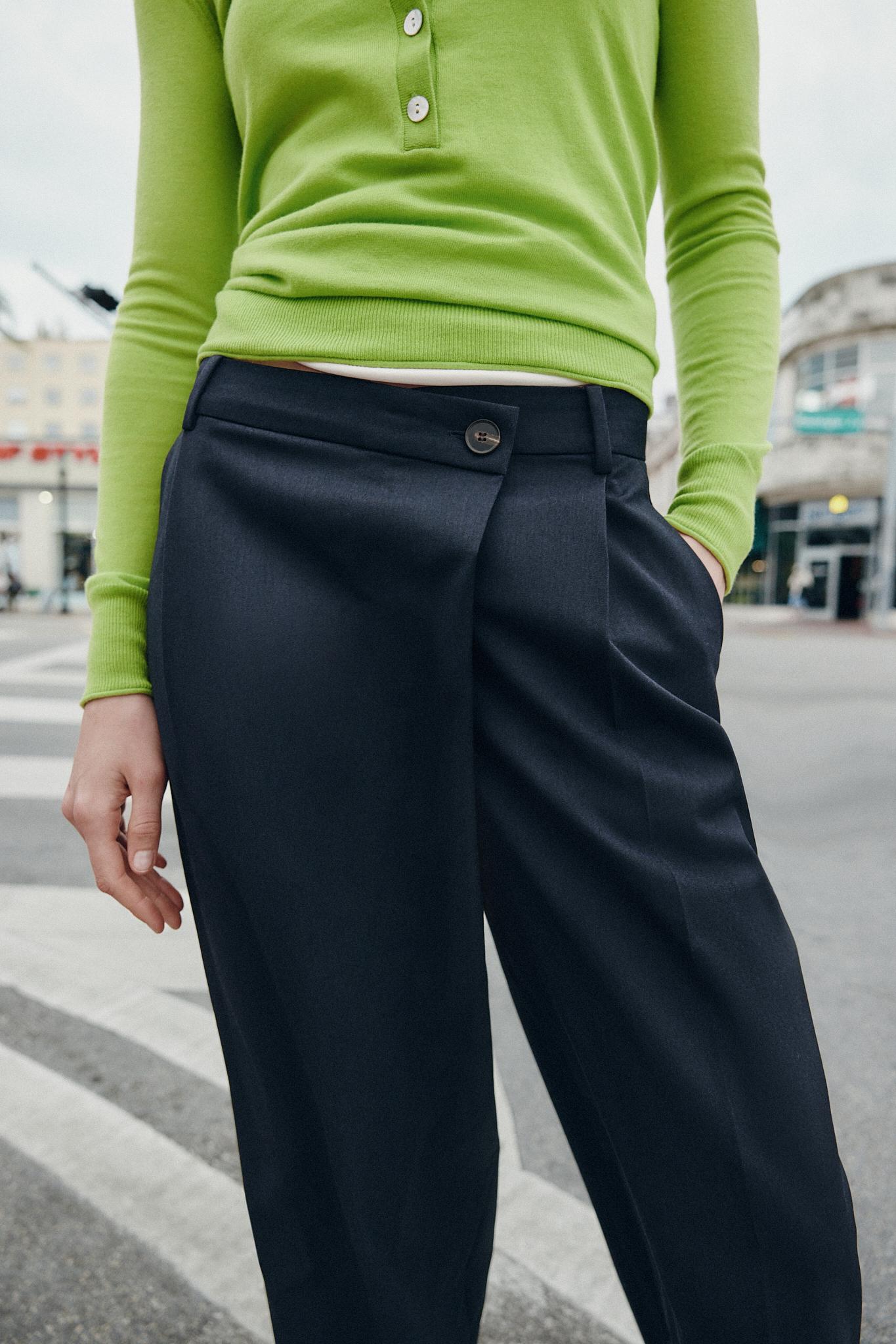 WRAP WAIST PANTS